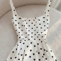 european and american cross-border summer miu miu-style polka dot cami dress - figure-flattering a-line new arrival