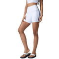 Outdoor fitness cycling shorts high waist hip lifting yoga pants tight stretch three-point sports shorts women's summer d25153