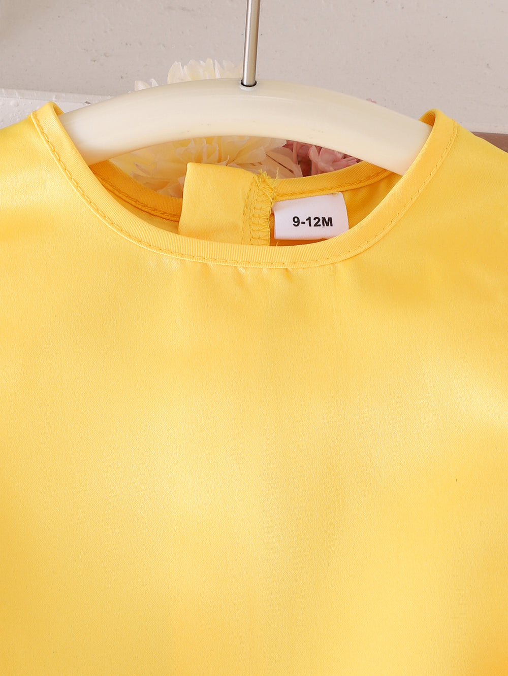 Children's clothing shein cross-border girl suit yellow dress baby girl suit