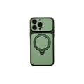 Suitable for contrasting color skin feel rotating magnetic holder apple 17 mobile phone case iphone18promax anti-fall hard case 16
