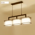Restaurant chandelier three-head dining table lamp creative stylish tea room lamp modern casualchinoiserie zen bar lamp