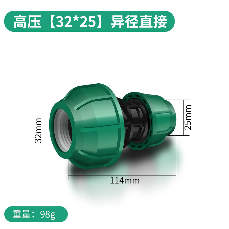 Baolian ppr heat-free quick connector pe pipe accessories water pipe interface elbow direct tee 4/6 branch pipe fittings