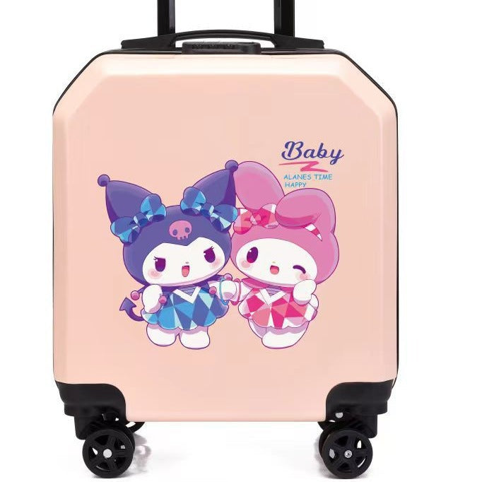 Cross-border 18-inch children's suitcase, student trolley case can be customized LOGO pattern cartoon gift box manufacturer wholesale