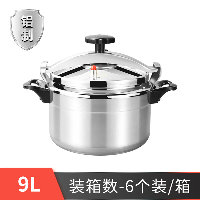 aluminum pressure cooker for home large-capacity soup pot multi-functional stew pot gas stove special explosion-proof pressure cooker