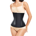 European and american [long in front and short in back] 25 high 25 bones slimming look latex abdominal exercise girdle fitness body shaping iron waistband