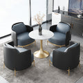 Hotel lobby popular casual sofa beauty salon business reception negotiation table and chairs cafe one table and four chairs slate