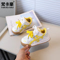 Vancahao spring & fallnew arrival boys breathable casual shoes easiest for matchwhite shoes girl non-slip soft bottom sneakers forrest gump shoes