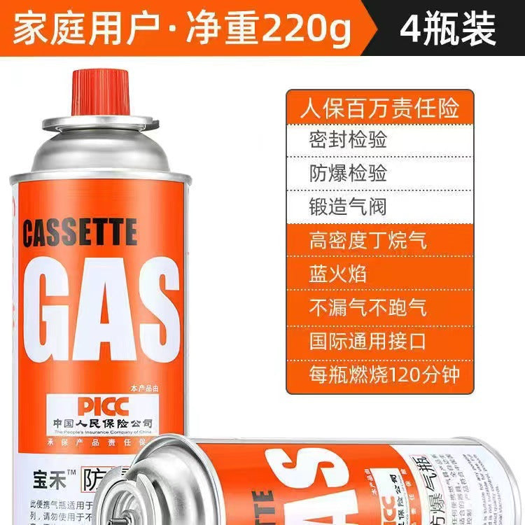 Gas stove cassette stove outdoor for home portable gas stove cooking bbq grill camping grill gas stove camping