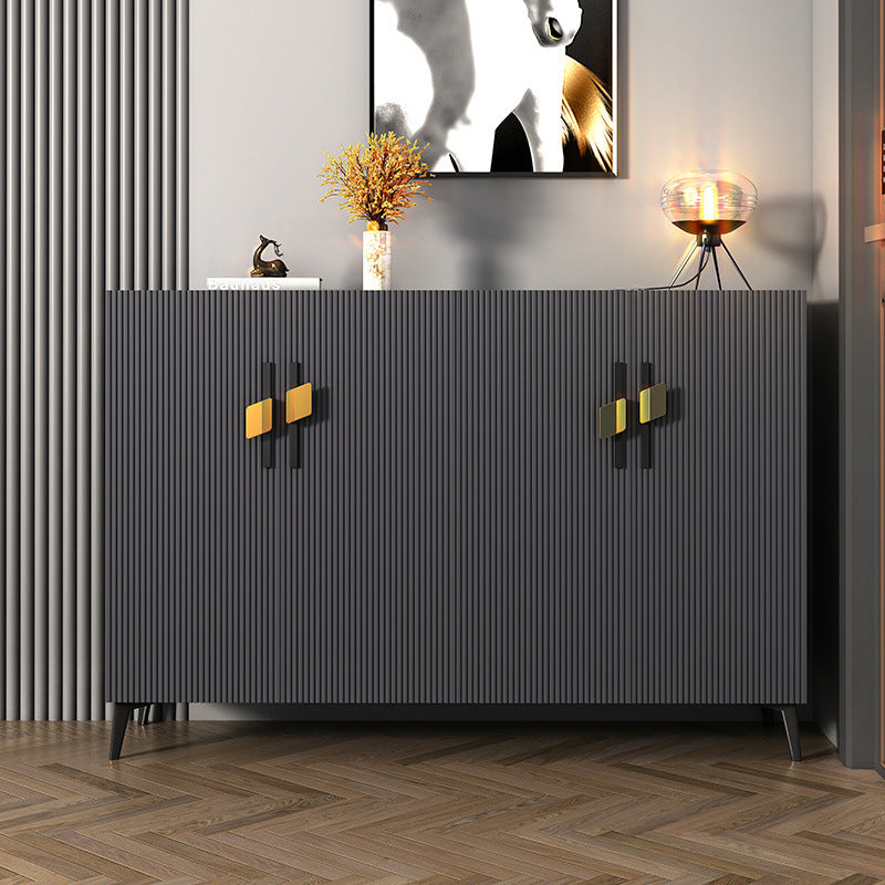 Accessible luxury large-capacity shoe cabinet for home door multi-layer storage cabinet casual modern entrance entrance multi-functional storage cabinet