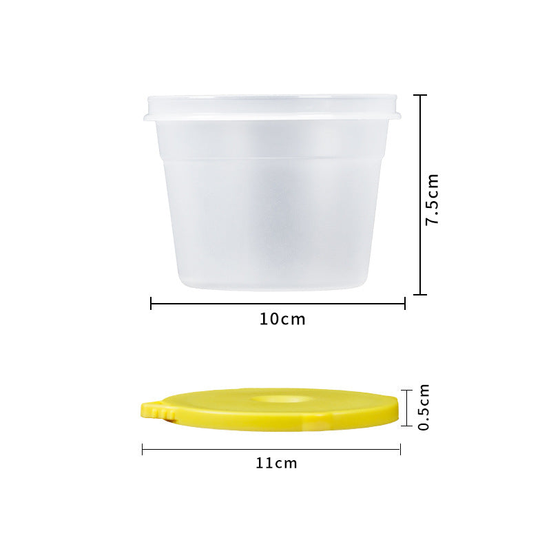 Onion, ginger, and garlic crisper food grade refrigerator storage crisper kitchen chopped green onion preparation packaging pp crisper box for home