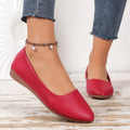 Plus sizeexport cross-border flats women's  spring new arrivalflats lazy one-leg slip-on beanie shoes casual women's flats