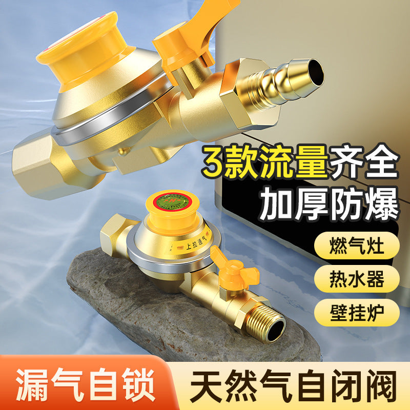 Source factory gas pipe self-closing valve automatic gas cut-off natural gas emergency cut-off valve water heater air leakage protection