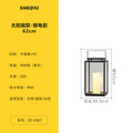 Outdoor villa garden floor lamp solar powered lawn light patio lamp waterproof portable table lamp yard atmosphere light