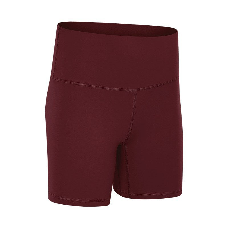 High-waisted, slim-fit yoga shorts for women - tummy control, butt lift, stretchy capri length - perfect for summer running, fitness, and cycling (s2064)