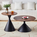 B&b small coffee table solid wood cream solid wood coffee table living room small apartment combination modern several can be casual round movable