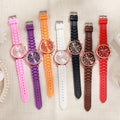 new arrival women's korean style quartz watch simple classic silicone strap watch women's watch wholesale dropshipping