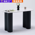 Source factory manufacturer wholesale personalized modern casual slate dining table for home rectangular medieval style new arrival dining table