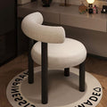 Bedroom dressing table makeup backrest chair for homecasual casual dining chair manufacturer cashmere nail salon seat