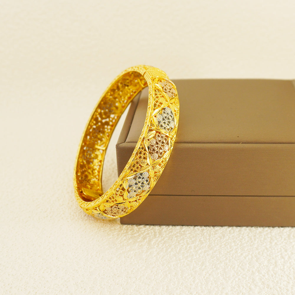 Gold, silver, rose gold middle eastern ethiopian bangle dubai women's fashion jewelry bridal wedding gift