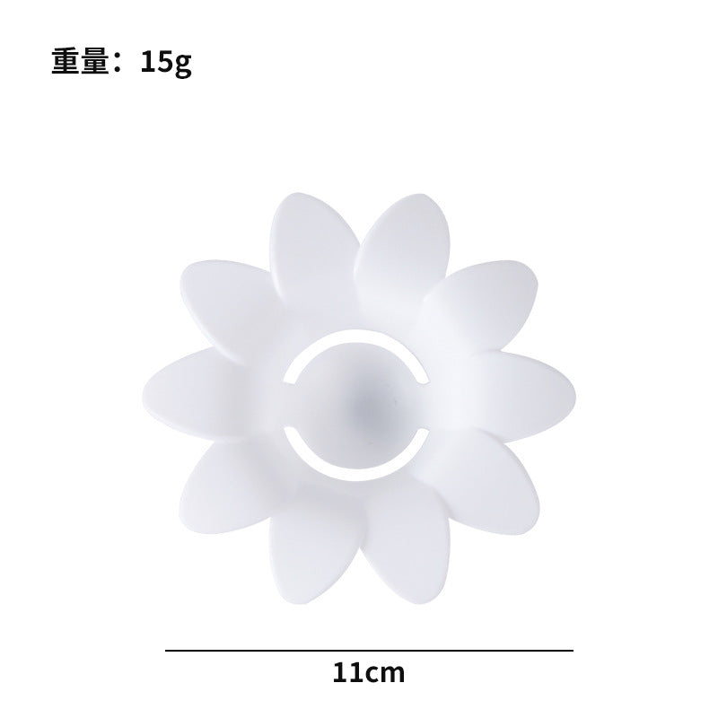 Daisy egg white separator - home use egg yolk and white filter tool - creative baking flower drainer - egg separator