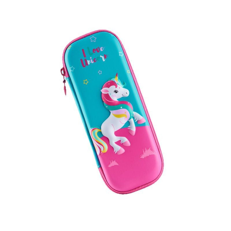 Factory direct sales 3D decompression Korean version creative multi-function large-capacity pencil case kindergarten cartoon cute pet stationery box