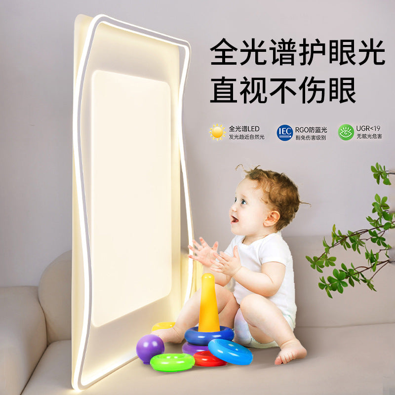 LED living room ceiling light cream wind living room main light bedroom light whole house home decoration lighting fixtures Zhongshan full spectrum