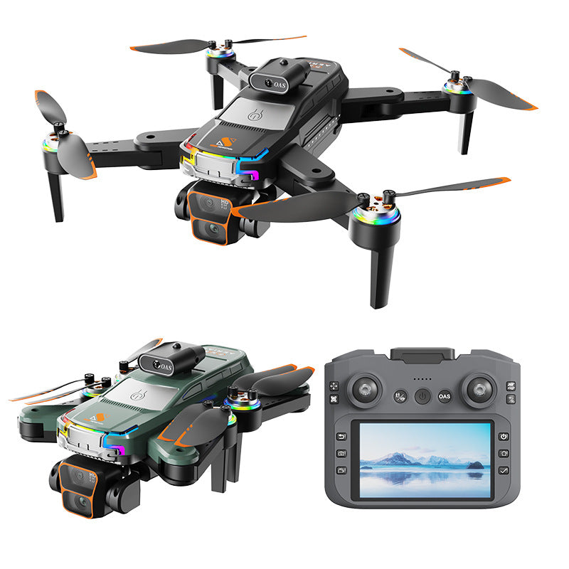 Z2 pro drone with screen, esc, dual camera, obstacle avoidance, optical flow positioning, hd aerial photography, long endurance remote control aircraft