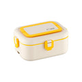 304 stainless steel electric lunch box - perfect for students and office workers. keeps food hot, microwave-safe, and portable