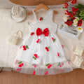 sweet new children's dress sundress holiday mesh tutu dress baby photo princess dress