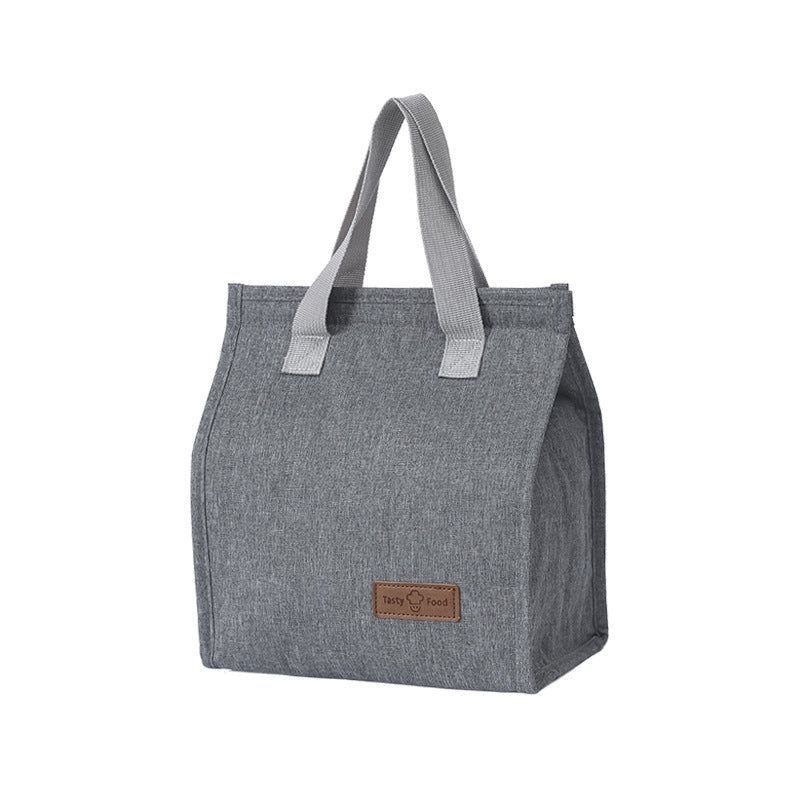 Portable cationic waterproof bento bag, portable lunch bag, thermal insulation bag, lunch box bag, large-capacity bento bag.