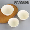 Flat silicone bowl soft bowl beauty mask bowl mixing mask soft small bowl makeup spa tool mask tool manufacturer