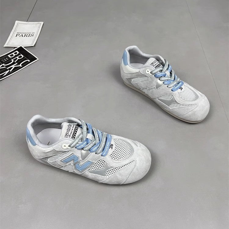 2026 summer new arrivalretro agan shoes women's casual sports shoes easiest for match sports soft bottom heightened german training shoes