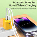 exclusive supply of european and american standard 20w mobile phone charger british standard qc3.0+pd20w dual-port fast charging charging head a+c