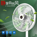 Electric fan floor fan for home fan silent remote control table vertical high wind power shaking head timing bedroom factory straight hair