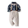 Kids' new spring collection: long-sleeve shirts, cardigans, trendy overalls, and bow ties - wholesale for export (sizes for toddlers to young children)