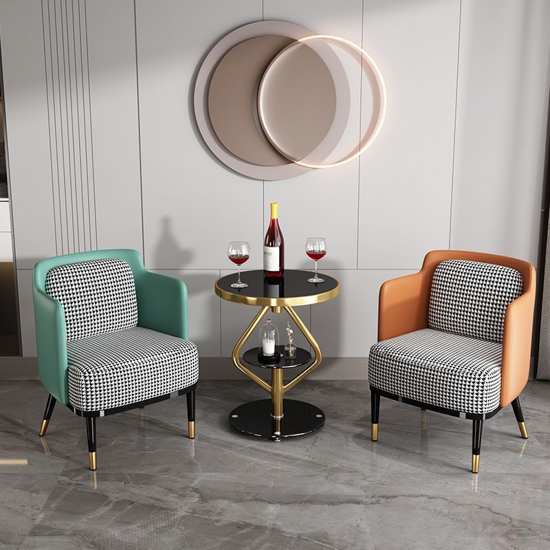 Balcony table and chair set, casual table and chair set, combination tea table, tea table, small coffee table, sofa edge, bedroom tea table and chair