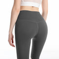 Big saleulu double-sided brocade brushed high elastic naked fitness pants high waist peach butt half length tight yoga shorts for women