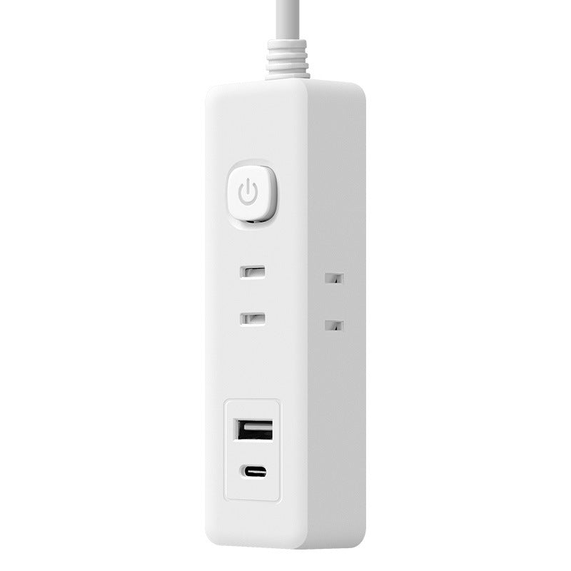 Two-pin socket 2-hole plug for homeusb power strip two-pin plug wiring board two-claw plug-in board two-pin power strip
