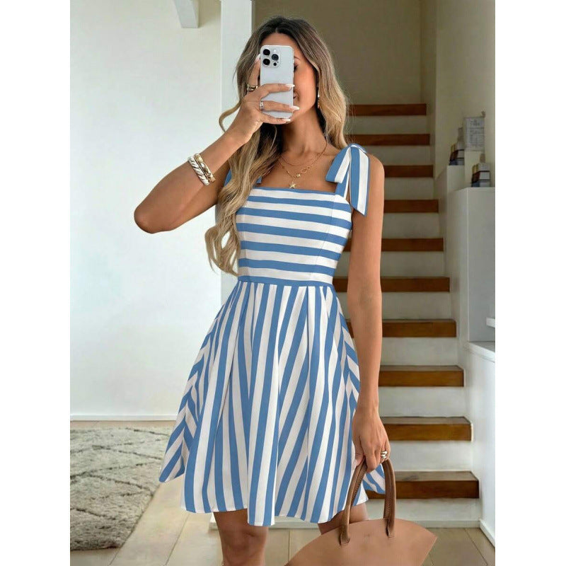 Amazon fashion sling short sling dress women's  summer new arrival vacation casual skirt