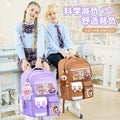 Labubu backpack - new 2026 model for elementary school students (grades 1-6). lightweight, spine-protecting, and load-reducing design for boys and girls