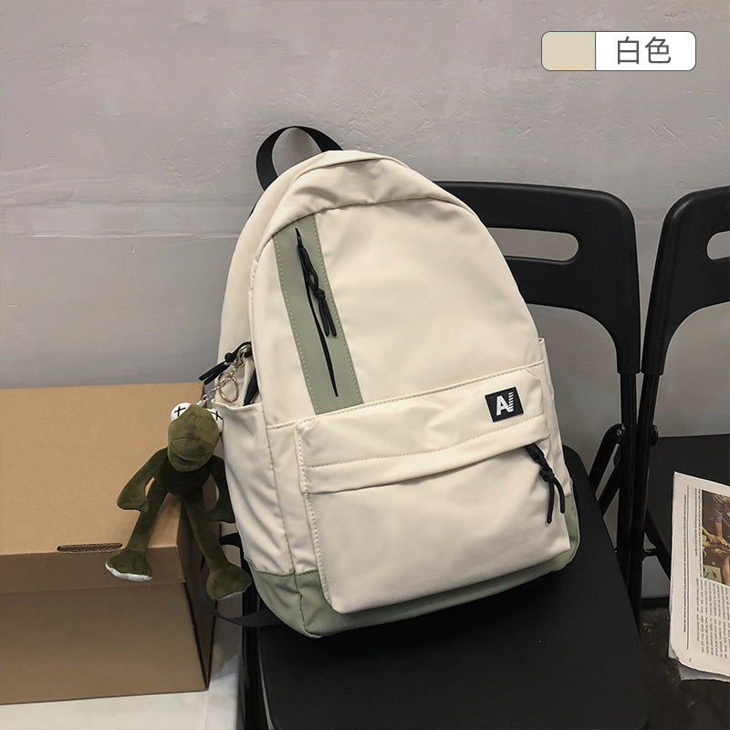 School bag junior high school girls high school students backpack elementary school students travel backpack large capacity 2023 light