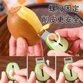 Avocado portable fruit peeler - mini peeler, outdoor travel size, retractable peeler, vegetable peeler