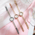 Ouki pearl chain small dial watch women's light luxury high-value mother-of-pearl dial ladies watch wholesale