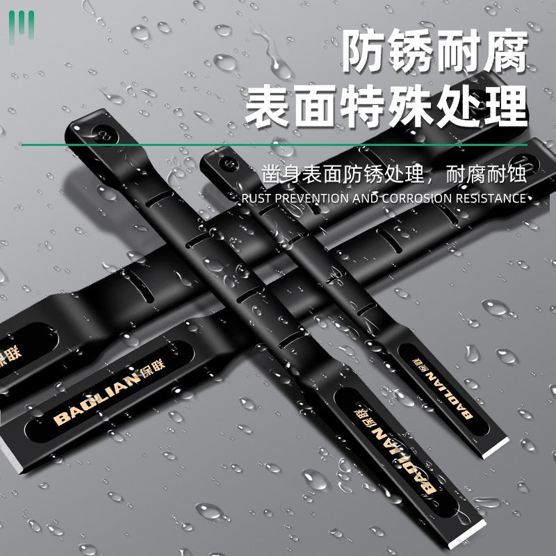 Industrial grade flat chisel chrome vanadium steel forged cement steel wall construction site brick mason tool alloy steel decoration