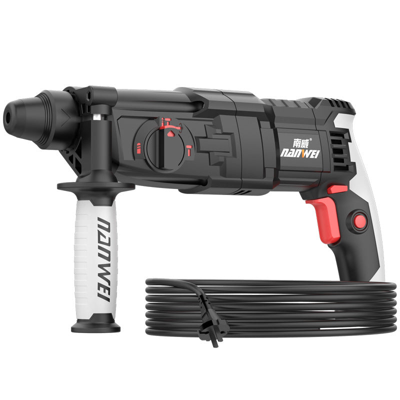 Wholesale nanwei power tools electric hammer electric pick electric drill three-function impact drill industrial grade light dual-purpose electric hammer