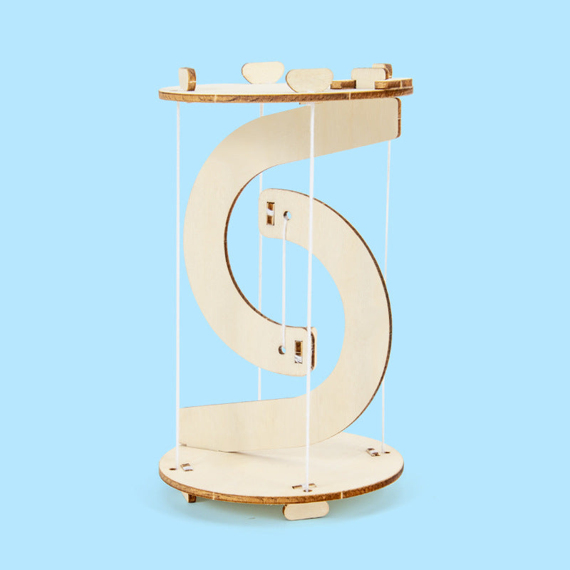Scientific experiment DIY tensile structure physical balance line suspension anti-gravity balance technology production children's handmade