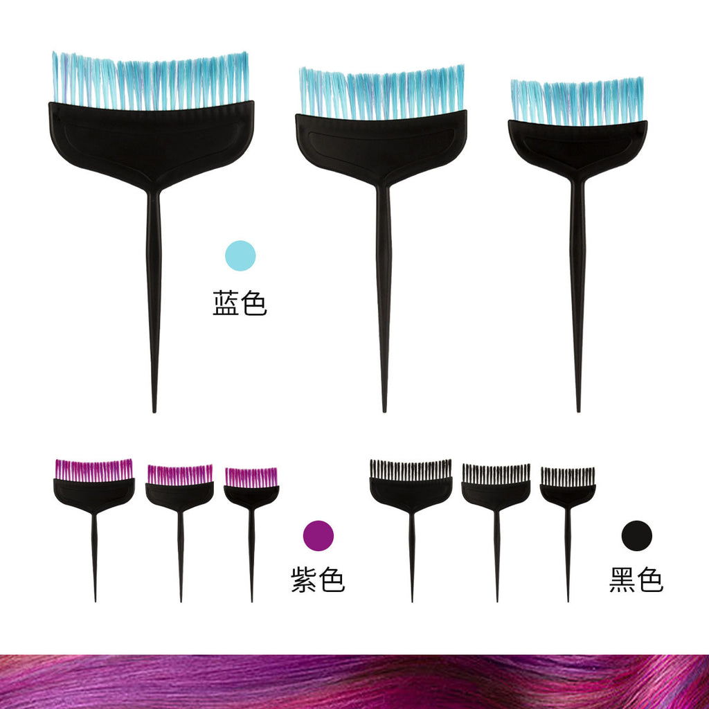 Hair Baking Oil Hair Dyeing Brush Hair Salon Highlighting Soft Hair Brush Extended Hair Dyeing Perm Tool Dyeing Brush