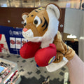 New cross-border husky boxing dog interactive hand puppet toy - sound-enabled finger puppet