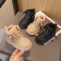 Clearance sale: men's, women's, and kids' casual cotton shoes - autumn/winter collection. includes british-style martin boots for children, lambswool-lined ankle boots for toddlers and young children, and trendy styles