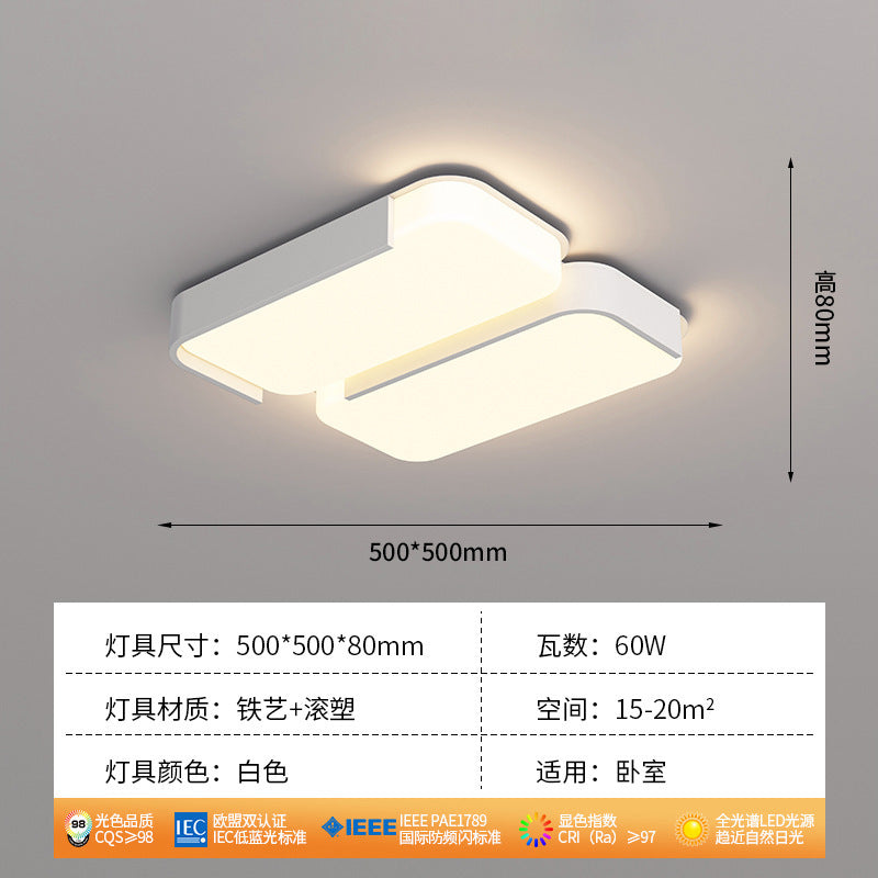 Living room light simple modern atmosphere creative main light 2025 new ceiling light whole house Guangdong Zhongshan lighting package